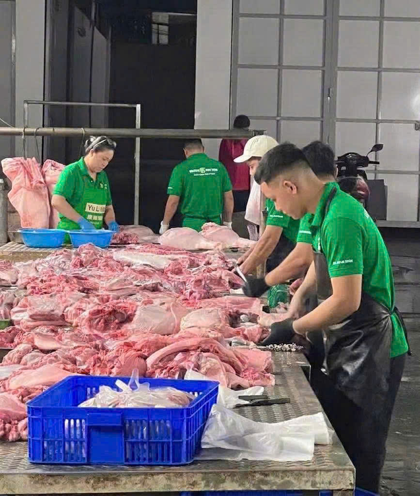 Phòng chế biến và đóng gói sản phẩm