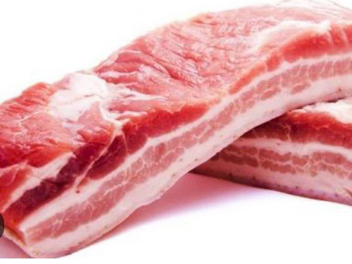 Ba rọi không sườn — Ba rọi